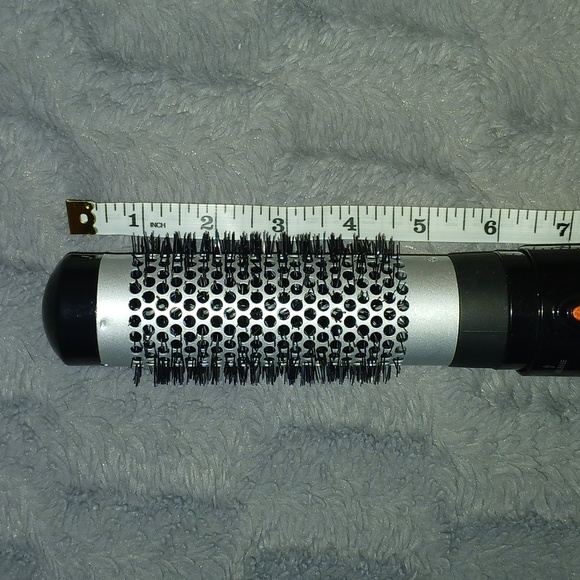 REVLON RV444 Hair Dryer Hot Air Styler Hair Brush Curling Iron Barrel Rotates - Picture 2 of 4